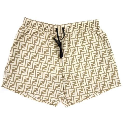 fendi hydrophobic shorts|fendi men's beachwear.